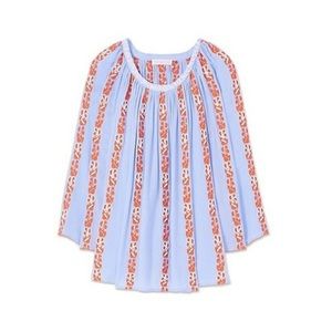 Tory Burch Alexandria blouse size 8 NWT